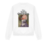 Muppets Disney The Christmas Carol Miss Piggy Unisex Sweatshirt, White, Small
