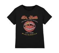 Disney The Muppets Dr Teeth Tour Poster Kids T-Shirt, Black | Size: 7-8 Years Disney Black 7-8 Years