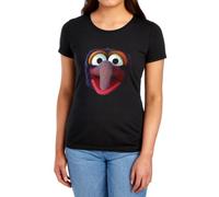 Muppets Disney The Gonzo Face Womens T Shirt, Black, XXL