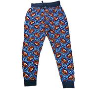 Muppets Mens Animal Cuffed Lounge Pants Pyjama Bottoms Pyjamas Blue Size S
