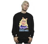 Muppets Miss Piggy Queen of Holidays Sweatshirt Disney Black L