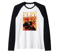 Muppets Pepe The King Prawn Homage Raglan Baseball Tee