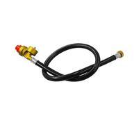 muqeu 26Inch Propane Butane Gas Portable Camping Stove Replacement Regulator with Hose Convert to 1LB Disposal Bottle
