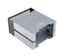 muqeu 3.5 to 5.25 Three-Disc Hard Drive Cages 2 Chassis Drives in the Chassis Hard Drive Box Computer Storage Expansion