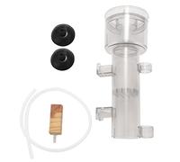 muqeu 600L/H Aquarium Marine Fish Coral Tank Internal Hang on Air Driven Protein Skimmer with Wood Air Stone Tubing