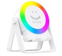 muqeu Breathing Light Atmosphere Sense 4in1 Wireless Induction Audio Bluetooth Speaker Rechargeable Bracket Multifunctional