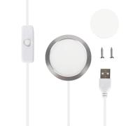 muqeu DIY LED Lamp Kit 3W DC 5V for Custom Nightlights No 3D Parts Included Maker Treasure House Toy Model MH001 Warm White