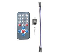 muqeu HX1838 Infrared Wireless Remote Control Kit Remote Control Robot Module Remote Control Module PCB+Plastic