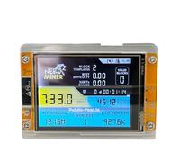 muqeu Miner Nmminernerdminer Upgraded BTC Solo Miner 735Kh/S 2.8 Inch Smart Touch Screen Bitcoin Crypto Miner for Home
