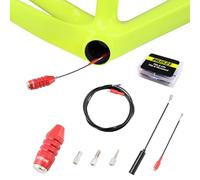MUQZI Bicycle Internal Cable Management Tool, Internal Cable Routing Kit, Bicycle Internal Cable Guide Install Bicycle Tool Kits, Red