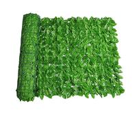 Mur de clôture de PLT Verte artificielle - mur d'intimité de lierre Pour Jardin Cour haie bère d'intimité clôture en feuilles dét d'intérieur (Couleur : Cailusu Taille