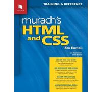 Murach's HTML and CSS: Training & Reference
