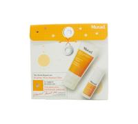 MURAD THE DERM REPORT BRIGHTER MORE RADIANT SKIN SET 60ML CLEANSER + 10ML DARK S