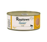 Applaws Natural and Complete Wet Cat Food for Senior Cats, Chicken in Jelly 70 g Tin (Pack of 24)