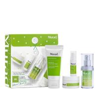 Murad The Derm Report Total Skin Renewal Set 60ml Cleansing Cream + 15ml Serum + 5ml Eye Serum + 15ml Night Cream