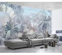 Mural 3D Wallpaper Jungle Retro Watercolor 350x250cm Custom Murals Wallpapers for Living Room Bedroom -ZXCHEE-MZ04281