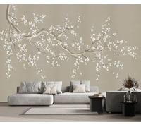 Mural 3D Wallpaper Retro Floral Zen 200x140cm Custom Murals Wallpapers for Living Room Bedroom -ZXCHEE-MZ05537