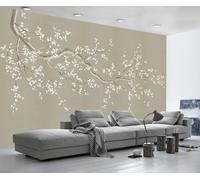 Mural 3D Wallpaper Retro Floral Zen 310x250cm Custom Murals Wallpapers for Living Room Bedroom -ZXCHEE-MZ08528