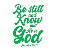 Mural and Wall Vinyl Decal god Jesus Typographic Graphics Design 50.4x69.2cm Removable Without Leaving Glue Green