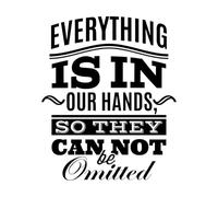 Mural and Wall Vinyl Decal Stylized Retro Styled Quote on Coaching Theme 41x49.8cm Personalized Customization Black