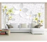 Mural Wallpaper Minimally Hand-Painted Happiness Tree Wallpaper 3D Effect Murals for Bedroom and Living Room Wall Decoration -KX13486, 310x250cm