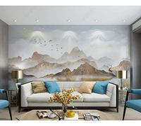 Mural Wallpaper Mountain and Water Marble Texture 300x210cm Wallpaper 3D Wall Mural for Living Room and Bedroom -MIWEI Wallpaper-ZXY-21676
