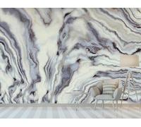 Mural Wallpaper Mountain Water Marble Texture 450x300cm Wallpaper 3D Wall Mural for Living Room and Bedroom -MIWEI Wallpaper-ZXY-21132