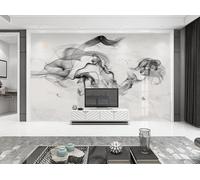 Mural Wallpaper Smoke Mountain Water Marble 200x140cm Wallpaper 3D Wall Mural for Living Room and Bedroom -MIWEI Wallpaper-ZXY-20234