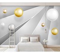 Mural Wallpaper Spherical Geometry 200x140cm Wallpaper 3D Wall Mural for Living Room and Bedroom -MIWEI Wallpaper-ZXY-16337