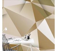 Mural Wallpaper Three-Dimensional Abstract Geometry Wallpaper 3D Effect Murals for Bedroom and Living Room Wall Decoration -KX09861, 400x255cm