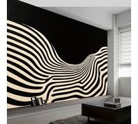 Murals Photo Wallpaper Abstract Art 400 x 280 cm, Wall Mural Animal Zebra Stripe Stripes Home Living Room Backdrop Wall Interior Decoration Wallpaper
