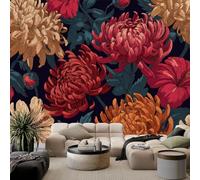 Murals Photo Wallpaper Victorian 500 x 280 cm, Wall Mural Tropical Plants Flowers Leaves Home Living Room Backdrop Wall Interior Decoration Wallpaper