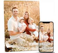 Muralscape Personalised Canvas Photos Frameless,Multiple Size Options,Customised Photo Printing,Custom Poster Canvas Personalised Photo Gifts for Family,Friend,Pet,Birthday,Mother's Day,Christmas