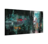 murando Acoustic Canvas Wall Art 135x45 cm / 53" x 18" | Picture with acoustic foam sound absorption print image Artwork 1pcs room acoustics soundproofing abstract