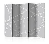 murando Acoustic Room Divider Abstract Photo Screen 225x172 cm / 88" x 67" Double-sided Print on Non-woven Canvas Acoustic Foam Partition Wall Spanish Wall Aperture Home Office a-A-0222-z-c