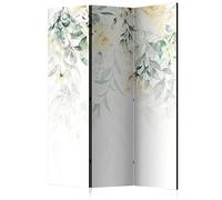 murando Acoustic Room Divider Leaf Photo Screen 135x172 cm / 53" x 67" Double-sided Print on Non-woven Canvas Acoustic Foam Partition Wall Spanish Wall Aperture Home Office Rose Nature b-A-0884-z-b