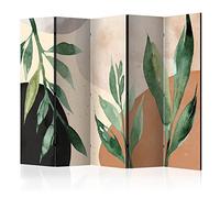 murando Acoustic Room Divider Leaf Photo Screen 225x172 cm / 88" x 67" Double-sided Print on Non-woven Canvas Acoustic Foam Partition Wall Spanish Wall Aperture Home Office Nature b-A-0885-z-c