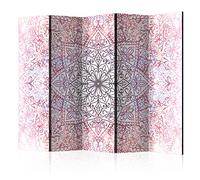 murando Acoustic Room Divider Mandala Abstract Photo Screen 225x172 cm / 88" x 67" Double-sided Print on Non-woven Canvas Acoustic Foam Partition Wall Spanish Wall Aperture Home Office f-C-0133-z-c