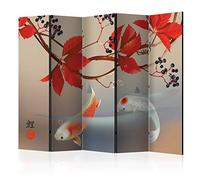 murando Acoustic Room Divider Orient Japan Asia Photo Screen 225x172 cm / 88" x 67" Double-sided Print on Non-woven Canvas Acoustic Foam Partition Wall Spanish Wall Aperture Home Office p-C-0004-z-c