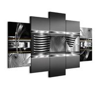 murando Canvas Wall Art 150x75 cm / 59"x30" 5 pcs. Large Canvas Prints XXL - Art Deco Pictures for Bedroom Walls - Home Decor Wall Pictures for Living Room abstract 020101-25