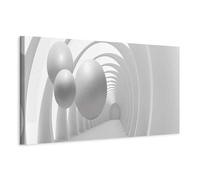 murando Canvas Wall Art 3D effect 90x30 cm / 35"x12" 1 pcs Large Canvas Prints XXL - Art Deco Pictures for Bedroom Walls - Home Decor Wall Pictures for Living Room Sphere a-B-0034-b-a