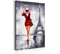 murando - Canvas Wall Art 80x120 cm - 1 piece Large Canvas Prints XXL - Art Deco Pictures for Bedroom Walls- Home Decor Wall Pictures for Living Room - paris city h-B-0062-b-a