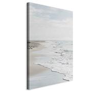 murando - Canvas Wall Art Calm Beach Waves 60x90 cm - 1 Piece Non-woven Canvases - Vertical Large XXL Print - Room Decor for Living Room - Decorative Accessories - Pictures Artwork - c-B-0646-b-a