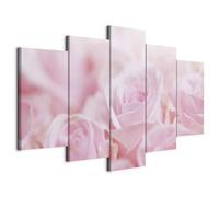murando Canvas Wall Art Flowers 150x75 cm / 59"x30" 5 pcs. Large Canvas Prints XXL - Art Deco Pictures for Bedroom Walls - Home Decor Wall Pictures for Living Room Rose b-B-0473-b-m