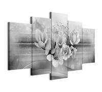 murando Canvas Wall Art Flowers 200x100 cm / 80"x40" 5 pcs