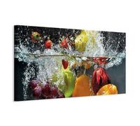 murando Canvas Wall Art Fruit and Vegetables 90x30 cm / 35"x12" 1 pcs