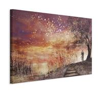 murando Canvas Wall Art Landscape 90x60 cm / 36"x24" 1 pcs Large Canvas Prints XXL Art Deco Pictures for Bedroom Walls Home Decor Wall Pictures for Living Room Nature forest trees couple h-A-10027-b-a