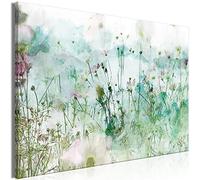 murando - Canvas Wall Art Meadow 120x80 cm - 1 piece Large Canvas Prints XXL - Art Deco Pictures for Bedroom Walls- Home Decor Wall Pictures for Living Room - Flowers grass like painted b-C-1025-b-a