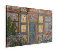 murando Canvas Wall Art Piet Mondrian 120x80 cm / 48"x32" 1 pcs Large Canvas Prints XXL - Art Deco Pictures for Bedroom Walls Home Decor Wall Pictures Colorful Little House in Sunlight l-G-10348-b-a