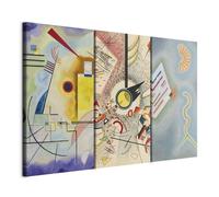 murando Canvas Wall Art Sky Blue Kandinsky 60x40 cm / 24"x16" 3 pcs Large Canvas Prints XXL - Art Deco Pictures for Bedroom Walls - Home Decor Wall Pictures for Living Room l-G-10408-b-a